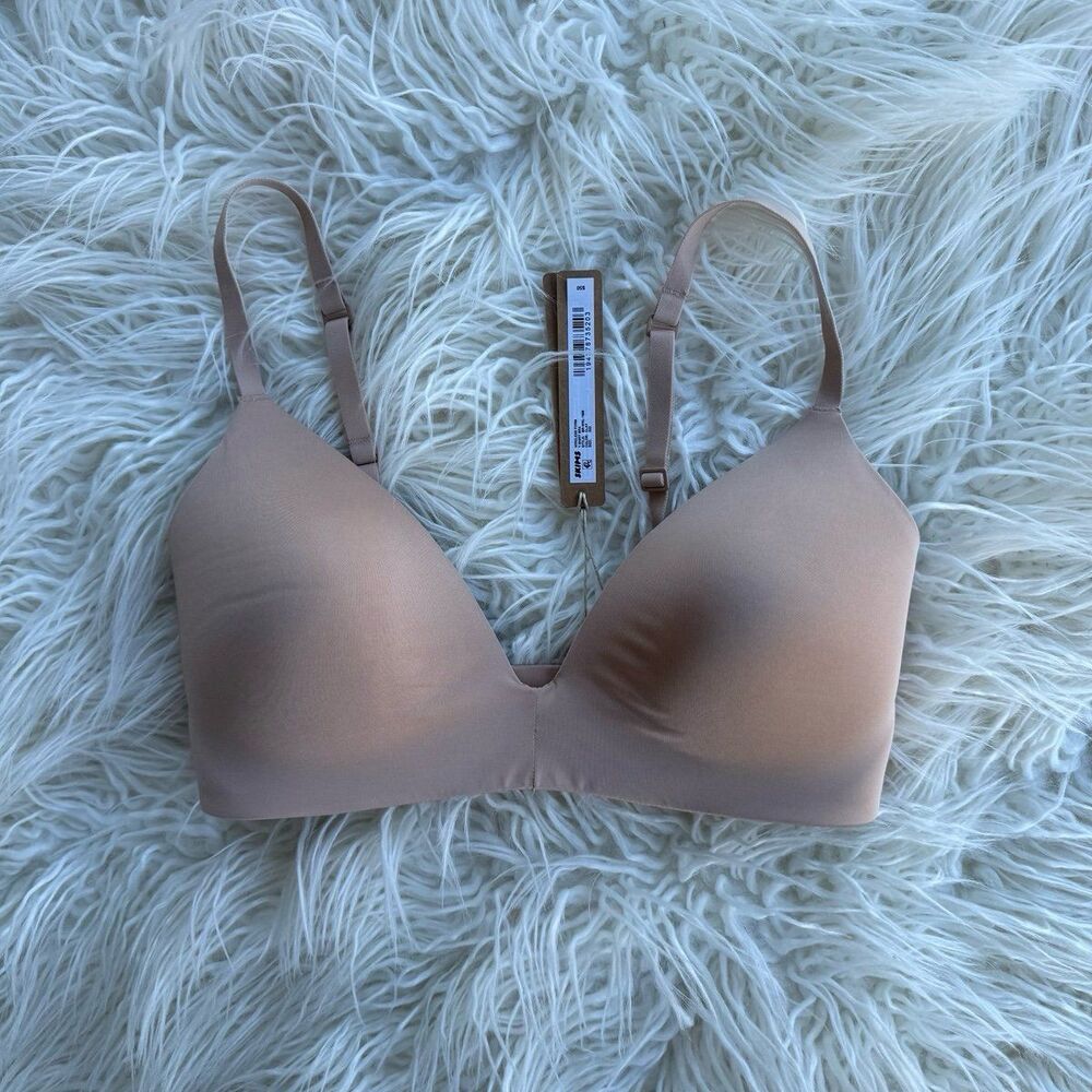 Skims Wireless Form T-shirt Bra Clay Size 32D